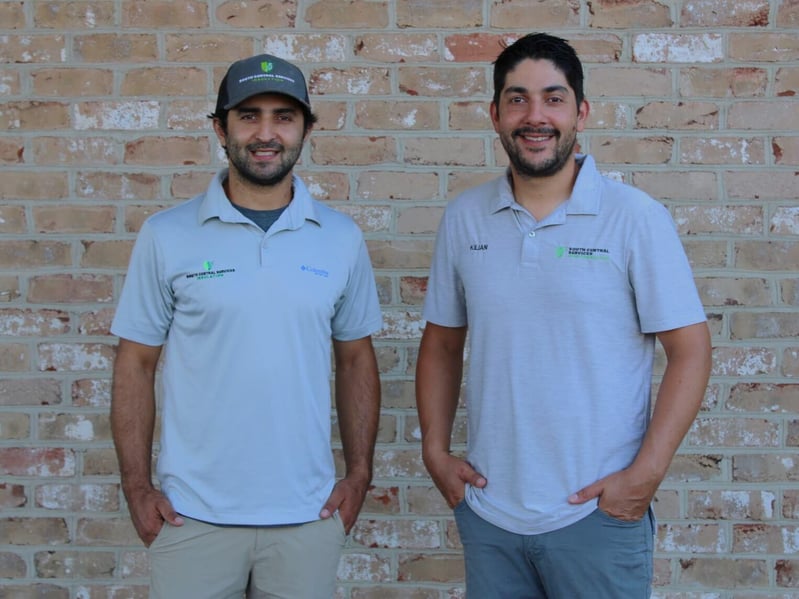 South Central Services' brothers and owners, Zeshan and Kilian Agha.