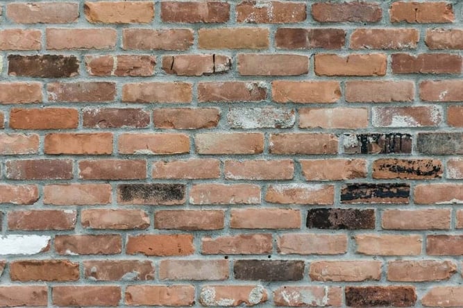 A brick wall